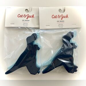 Cat & Jack Dinosaur ice pack bundle NEW 
4-count